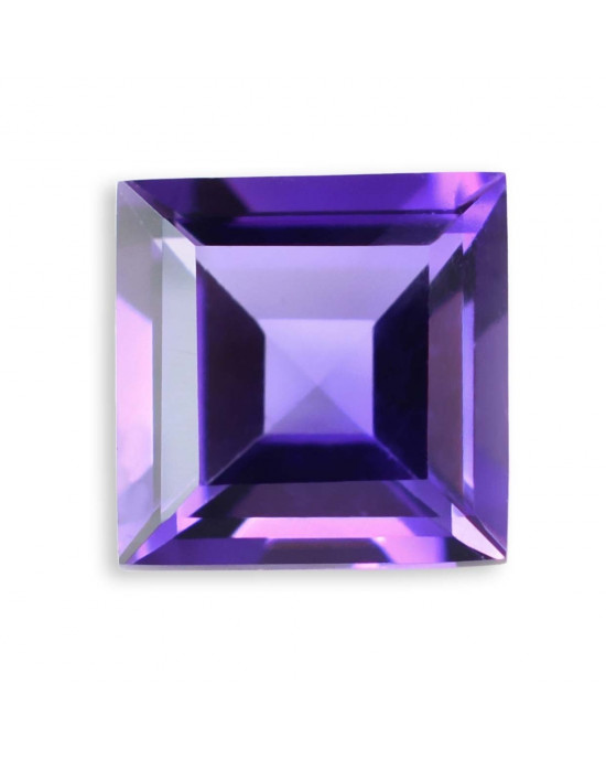 2.5mm SQUARE AMETHYST AAA
