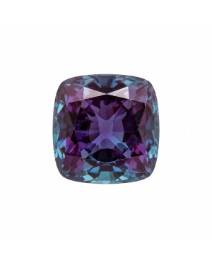 6mm ANTIQUE CUSHION LAB-GROWN ALEXANDRITE