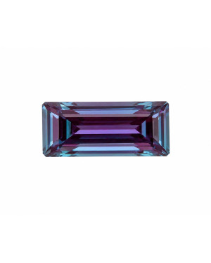 4X2mm BAGUETTE LAB-GROWN ALEXANDRITE