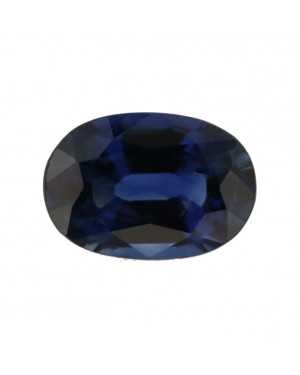 4X3mm OVAL CREATED SAPPHIRE