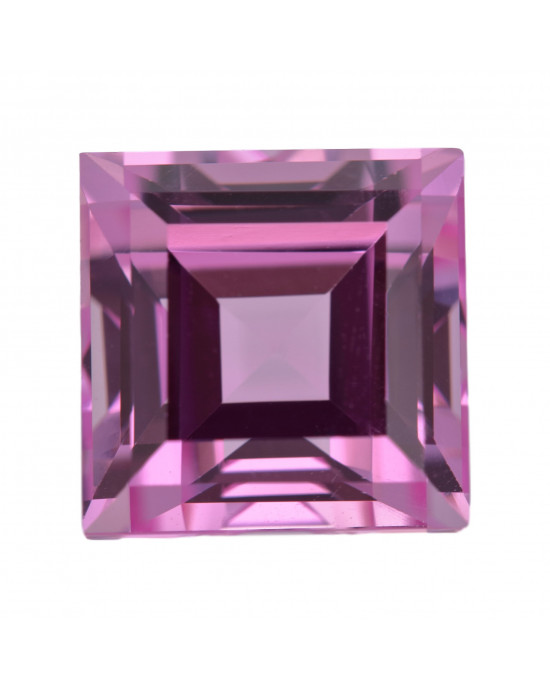 2.5mm SQUARE LAB-GROWN PINK SAPPHIRE