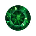 0.8mm ROUND COLOR ENHANCED DIAMOND FOREST GREEN