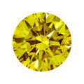 0.8mm ROUND COLOR ENHANCED DIAMOND GOLDEN YELLOW