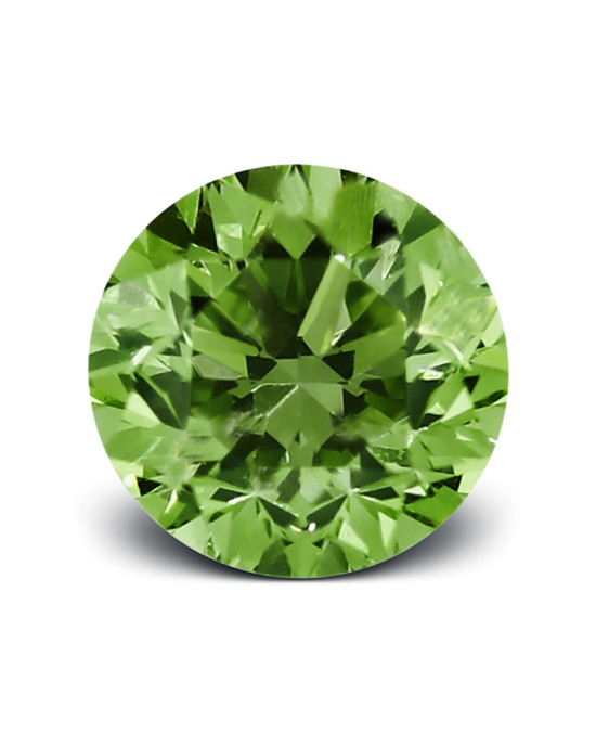 1.8mm ROUND COLOR ENHANCED DIAMOND ICE GREEN