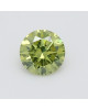 0.8mm ROUND COLOR ENHANCED DIAMOND ICE GREEN