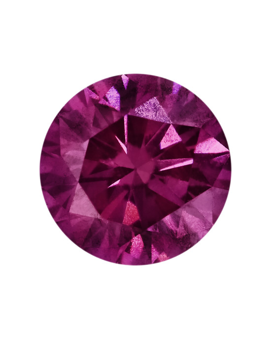 2.5mm ROUND COLOR ENHANCED DIAMOND PURPLE PINK