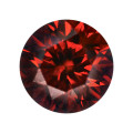 0.8mm ROUND COLOR ENHANCED DIAMOND REDDISH COGNAC