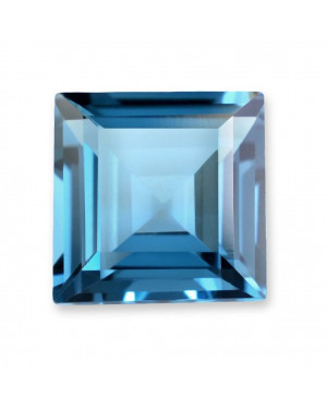 LONDON BLUE TOPAZ NATURAL 3  MM SQUARE CUT 20  PIECE SET $19.99 AAA 