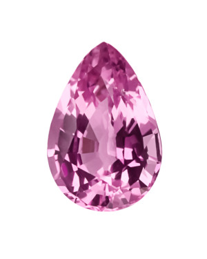 6X4mm PEAR PINK SAPPHIRE AAA