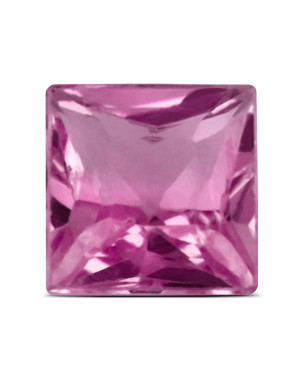 1.5mm SQUARE PINK SAPPHIRE AA