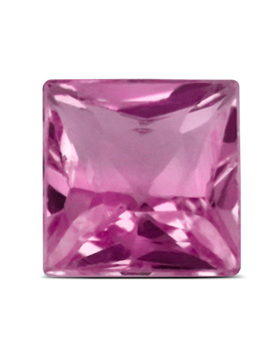 1.5mm SQUARE PINK SAPPHIRE AA