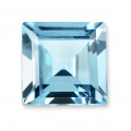 2mm SQUARE SKY BLUE TOPAZ AAA