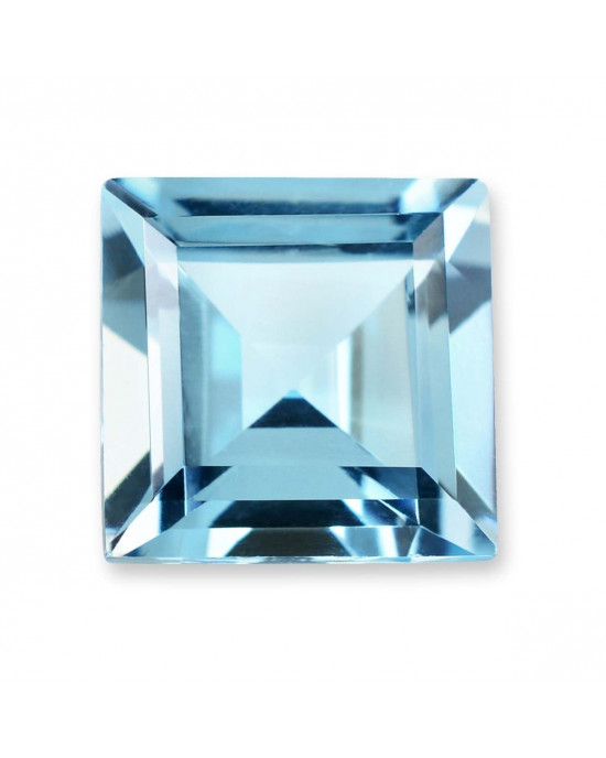 8mm SQUARE SKY BLUE TOPAZ AAA