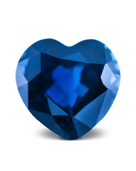 4mm HEART SAPPHIRE A