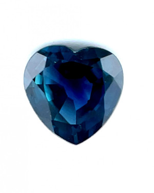 3mm HEART SAPPHIRE AA