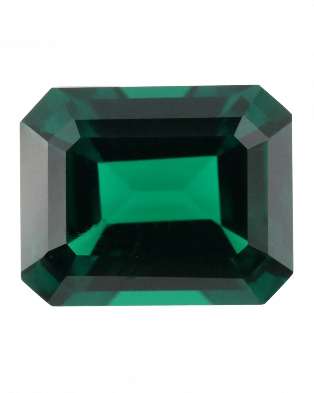 6X4mm EMERALD CUT LABGROWN EMERALD