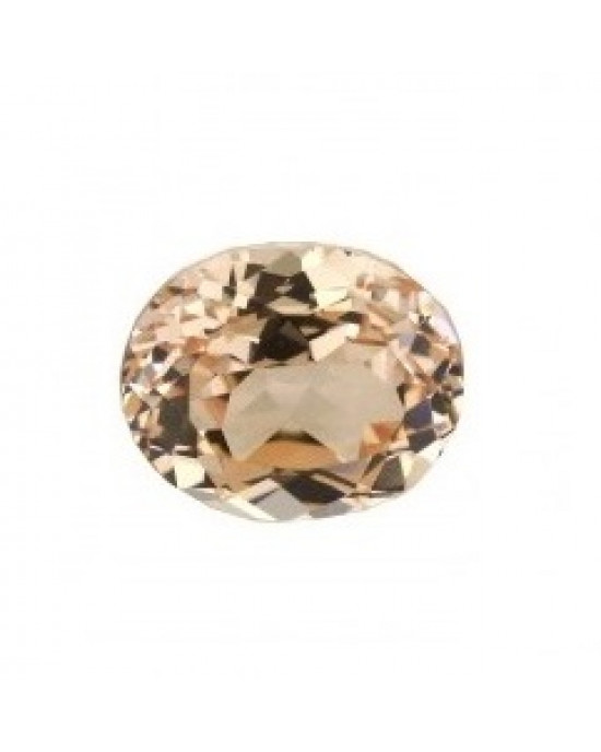 8X6mm OVAL LAB-GROWN CHAMPAGNE SAPPHIRE
