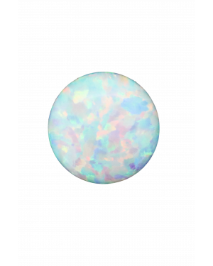 2.5mm ROUND CREATED OPAL