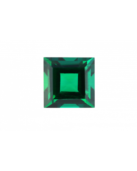 2.25mm SQUARE LAB-GROWN EMERALD