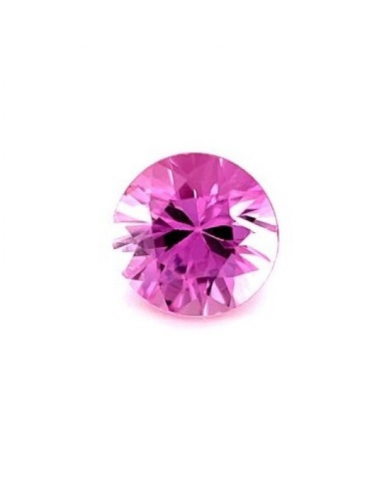 2.5mm ROUND PINK SAPPHIRE AAA