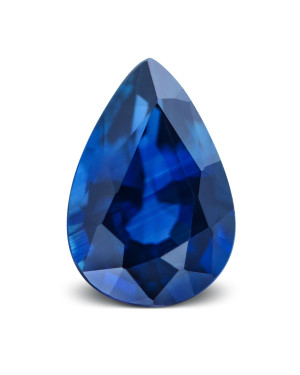 4X3mm PEAR SAPPHIRE AAA