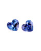 8X7.4MM HEART  TANZANIA TANZANITE 3.80CT