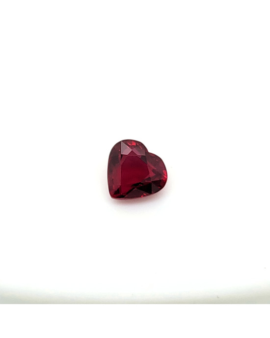 7.38X7.71MM HEART  MOZAMBIQUE RUBY 2.16CT