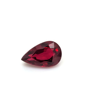 11.05X6.89MM PEAR  MOZAMBIQUE RUBY 3.03CT