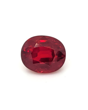 7.64X6.37MM OVAL  MOZAMBIQUE RUBY 2.07CT