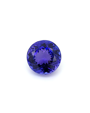 11.3X11.3MM ROUND  TANZANIA TANZANITE 6.59CT