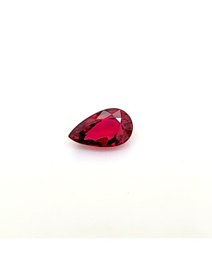 11.5X6.81MM PEAR  MOZAMBIQUE RUBY 3.00CT