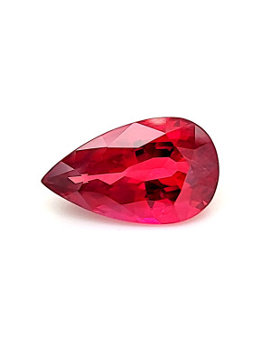 16.29X9.73MM PEAR  MOZAMBIQUE RUBY 8.10CT