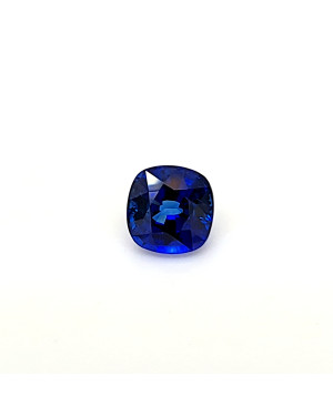 8.1X8.06MM ANTIQUE CUSHION  SRI LANKA SAPPHIRE 3.31CT