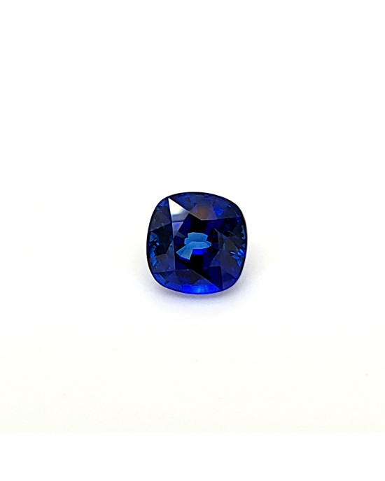 8.1X8.06MM ANTIQUE CUSHION  SRI LANKA SAPPHIRE 3.31CT