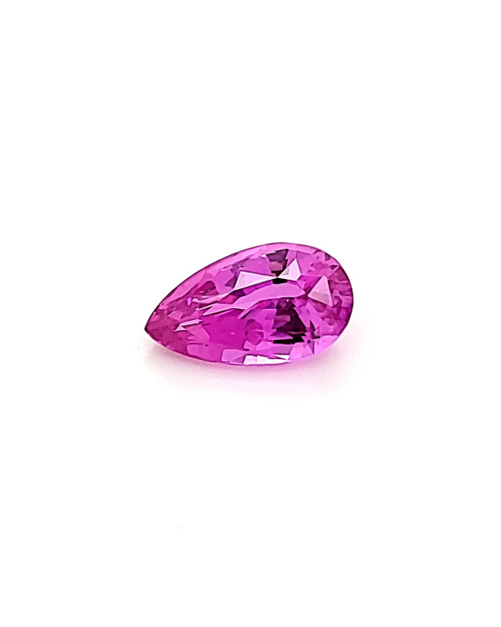 12.11X6.92MM PEAR PINK SRI LANKA SAPPHIRE 3.61CT