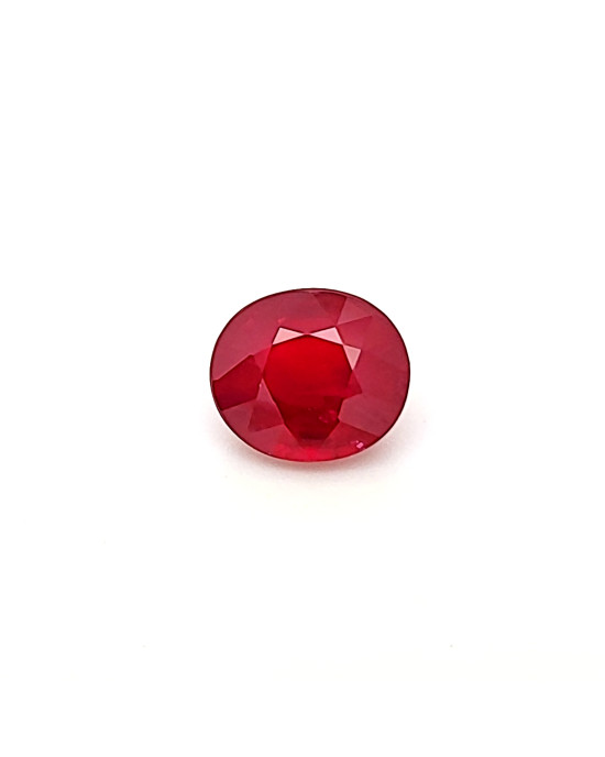 9.19X7.96MM OVAL  MOZAMBIQUE RUBY 3.34CT