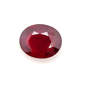 13.31X10.68MM OVAL  MOZAMBIQUE RUBY 7.09CT
