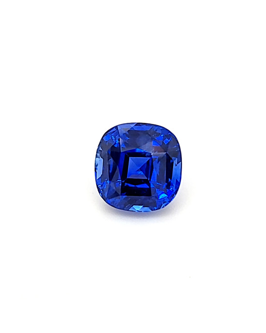 10.55X10.41MM ANTIQUE CUSHION  SRI LANKA SAPPHIRE 7.58CT