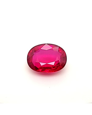 14.19X10.96MM OVAL  MOZAMBIQUE RUBY 9.04CT