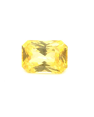 12.24X8.81MM RADIANT YELLOW SRI LANKA SAPPHIRE 6.07CT