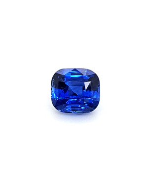 8.23X7.49MM ANTIQUE CUSHION  SRI LANKA SAPPHIRE 3.46CT