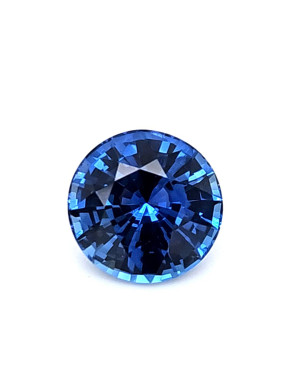 11.42X11.59MM ROUND  SRI LANKA SAPPHIRE 7.02CT