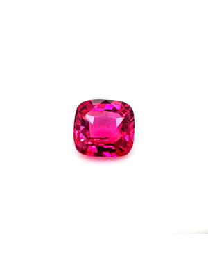 8.53X8.2MM ANTIQUE CUSHION  MOZAMBIQUE RUBY 3.04CT