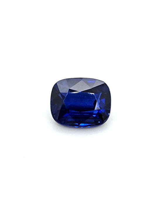 10.57X8.74MM ANTIQUE CUSHION  SRI LANKA SAPPHIRE 5.15CT