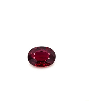 10.03X7.37MM OVAL  MOZAMBIQUE RUBY 3.21CT