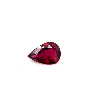 10.78X7.25MM PEAR  MOZAMBIQUE RUBY 2.01CT
