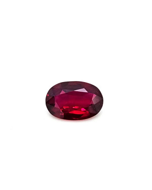 10.25X7MM OVAL  MOZAMBIQUE RUBY 2.06CT