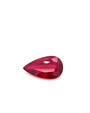 13.69X8.06MM PEAR  MOZAMBIQUE RUBY 3.30CT