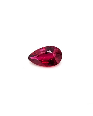 10.4X6.26MM PEAR  MOZAMBIQUE RUBY 1.96CT