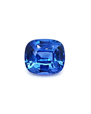 11.38X9.95MM ANTIQUE CUSHION  SRI LANKA SAPPHIRE 6.98CT